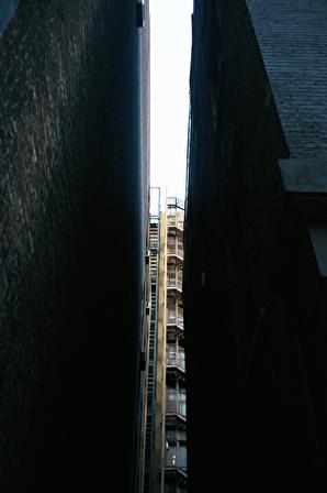 An alley in NY.